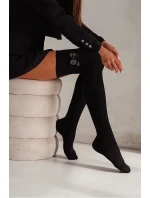 Bavlnené ponožky s mašľou 0774