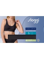Dámske tričko Double Comfort - BLACK - black 0004 - SLOGGI Dámske tričko Double Comfort - BLACK - black 0004 - SLOGGI