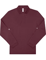 B&C My Polo 180 LSL Piqué – polokošeľa s dlhým rukávom 01.U425 bordová B&C My Polo 180 LSL Piqué – polokošeľa s dlhým rukávom 01.U425 bordová