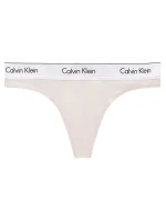 Dámske metalické tangá Modern Cotton QF6136E-VJS - Calvin Klein
