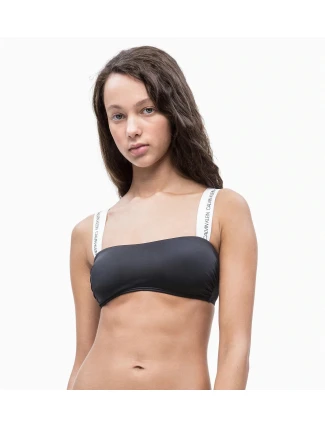 Vrchný diel plaviek KW0KW00548 zelená - Calvin Klein