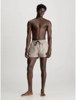 Pánske plavky KM0KM00979 PE0 beige - Calvin Klein Pánske plavky KM0KM00979 PE0 beige - Calvin Klein