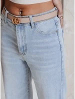 Dámske džínsové nohavice FLOWLESS blue FashionStreet UY2682