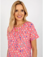 Blúzka LK BZ 507891.71P koral