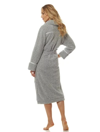 Dlhý dámsky župan 2084 Satyn - L&L