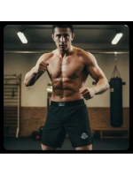 MMA šortky čierne DBX Bushido MMA šortky čierne DBX Bushido