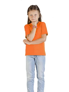 Promodoro 399 Detské tričko „Premium“ 40.0399 oranžové