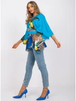 Blúzka DHJ BZ 15735B.13 modrá