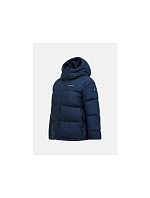 Bunda PEAK PERFORMANCE W Rivel Down Puffer Jacket, tmavomodrá Bunda PEAK PERFORMANCE W Rivel Down Puffer Jacket, tmavomodrá