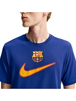 Pánske tričko Nike FC Barcelona Swoosh, modré, IQ5042 455 Pánske tričko Nike FC Barcelona Swoosh, modré, IQ5042 455