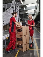 Daiber JN 860 Pánske pracovné tričko – Farba 02.0860 carbon/red Daiber JN 860 Pánske pracovné tričko – Farba 02.0860 carbon/red
