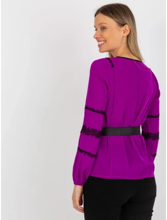 Dámska blúzka LK BZ 506122.35x fialová - FPrice