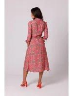 B259 Košeľové šaty na gombíky - model 1