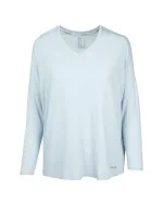 Dámske tričko na spanie QS6409E-GR4 modrá - Calvin Klein Dámske tričko na spanie QS6409E-GR4 modrá - Calvin Klein