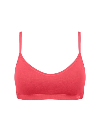 Dámska podprsenka FREE Evolve P - RED - koralová 00AC - SLOGGI Dámska podprsenka FREE Evolve P - RED - koralová 00AC - SLOGGI