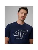 Pánske tričko s logom 4F 4FRSS26TTSHM3999-31S Pánske tričko s logom 4F 4FRSS26TTSHM3999-31S