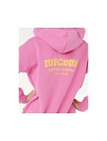 Dievčenská mikina RIP CURL Surf Puff Hood-Girl, ružová Dievčenská mikina RIP CURL Surf Puff Hood-Girl, ružová