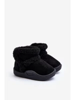 Dziecięce Śniegowce Na Rzep Czarne Unitia