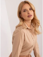 Košeľa LK KS 509574.71 tmavá lila