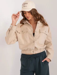 Dámska džínsová bunda HM KR F3968 3.78 Beige - FPrice