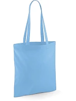 Westford Mill W 101 Bavlnená taška „Bag for Life“ 50.0101 nebovo modrá