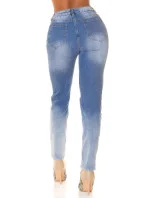 Sexi džínsy s vysokým pásom J5317D - Koucla Sexi džínsy s vysokým pásom J5317D - Koucla