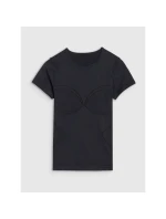 Dámske rýchloschnúce tričko na jogu a pilates 4F 4FWSS25TFTSF1270-20S