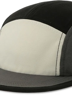 Atlantis Headwear Darwin 5-panelová čiapka s klobúkom 33.0300 biela/čierna/tmavošedá