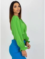 Blúzka DHJ BZ 13866.92P svetlo zelená