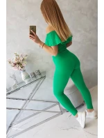 Sada s volánikom zelená