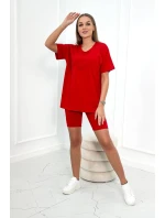 Brooklyn set červený