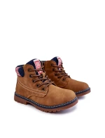 Dziecięce Botki Trapery Big Star KK374130 Camel