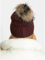 Dámska čiapka AT CZ 173501 gaštanová Dámska čiapka AT CZ 173501 gaštanová