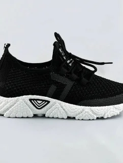 Mäkké čierne dámske športové topánky (BLX-002)