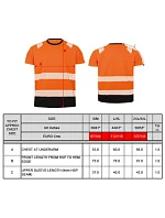 Result R 502X Bezpečnostné tričko 30.502X fluorescenčná oranžová/čierna Result R 502X Bezpečnostné tričko 30.502X fluorescenčná oranžová/čierna