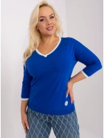 Blúzka RV BZ 8986.89P kobalt