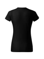 Základné voľné tričko čierne