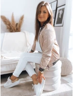 Dámska prešívaná bunda BASEBALL light pink FashionStreet TY3489 Dámska prešívaná bunda BASEBALL light pink FashionStreet TY3489