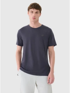 Pánske trekingové tričko z Merino vlny 4F 4FWSS25TFTSM1268-22S pánske