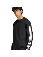 Pánske tričko adidas Kit 3-Stripes Long Sleeve, čierne, KF2427 Pánske tričko adidas Kit 3-Stripes Long Sleeve, čierne, KF2427