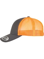 Flexfit 6606/6606T 6-panelová vintage čiapka „Trucker“ 55.6606 antracitová/neónovo oranžová Flexfit 6606/6606T 6-panelová vintage čiapka „Trucker“ 55.6606 antracitová/neónovo oranžová