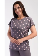 Dámske capri pyžamo Polka dot Dámske capri pyžamo Polka dot