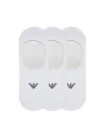 Emporio Armani Ponožky z mikroflísu Calza Cotton White 3-Pack