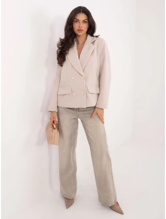 IT KR bunda FL9559.02P svetlo béžová