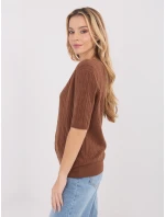 Jumper PM SW B 615.18 svetlohnedý