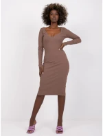 Šaty RV SK 7436.53 hnedá