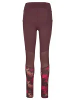 Dámske legíny Ligano-w tmavo červená - Kilpi