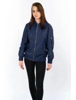 Tmavo modrá bunda typu pilotka (XW12X) Tmavo modrá bunda typu pilotka (XW12X)