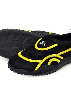TOPÁNKY DO VODY JUNIOR BLACK/ YELLOW XQMAX R.33