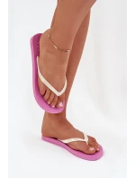 Damskie Japonki Klapki 4FMM00FFLIF018-54S Różowe